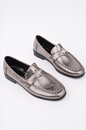 Muggo ARROW Tokalı Kadın Günlük Loafer Ayakkabı
