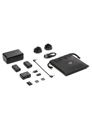 DJI Mic Wireless Kablosuz Mikrofon Seti