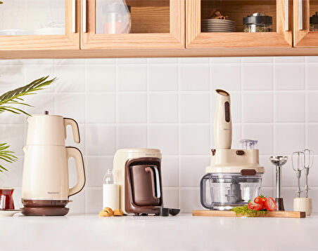Homend Vintage Functional 2834H Mutfak Robotu Bej