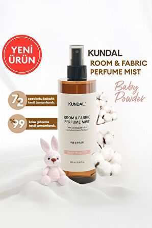 Oda ve Kumaş Kokusu KUNDAL Room & Fabric Perfume Mist (Baby Powder) 300 ml