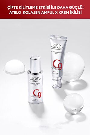 Atelokolajen İçeren  Kırışıklık Karşıtı Ampul50ml Atelocollagen500 Power Plumping Ampoul