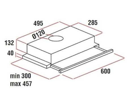 White Daısy F6 Çift Motor Çift Filtre Inox Panel Sürgülü Aspiratör (Bacasız Kullanıma Uygun Karbon Filtreli)
