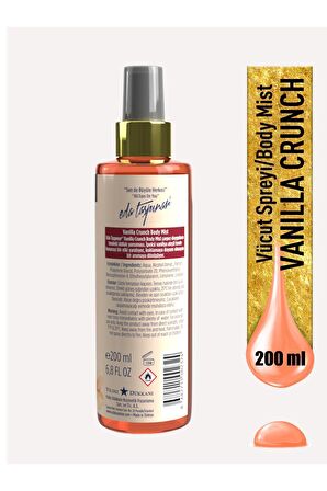 Eda Taşpınar Vanilya Crunch Body Mist - 200 ML