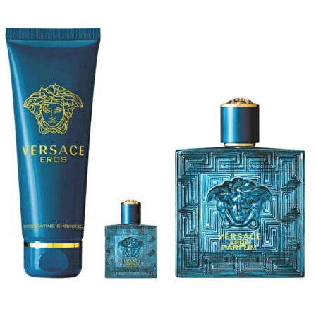 Versace Eros 100ml Edp Erkek Parfüm Set
