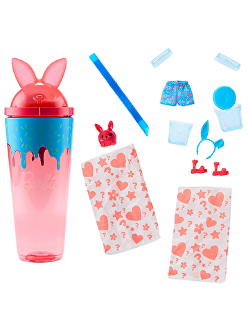 Barbie Pop Reveal Shake Serisi Turuncu Tavşan JCN87