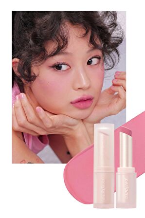 Mat Bitişli ve Uzun Süre Kalıcı Stick Ruj Peripera Ink Mood Matte Stick (09 Pink To Dance)