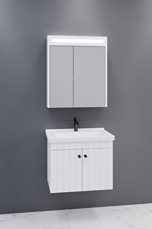 
Avien 65 Cm Banyo Dolabı Npl Led Aynalı - Boy Dolap Hariç