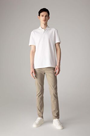 DeFacto Regular Fit Kısa Kollu Basic Düz Pike Kumaş Polo Tişört C1293AX24SPWT34