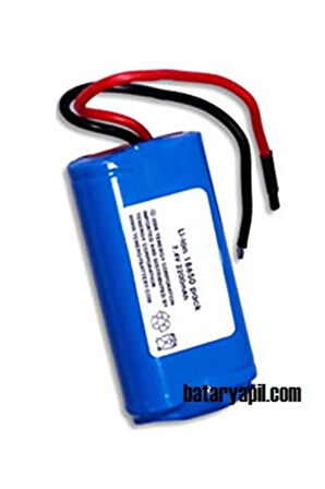 7.4v 2600mah Li-ion Pcb Elektronik Devreli Şarjlı Pil