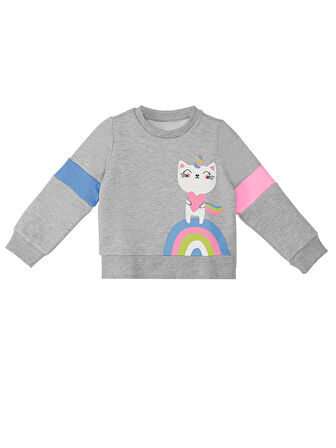 Rainbow Cat Kız Çocuk Alt-Üst Eşofman Takım