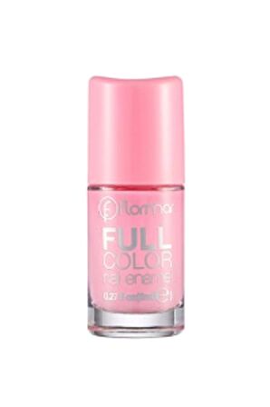 Flormar Yoğun Pigmentli Parlak Oje- Full Color Nail Enamel- Fc03 Bubble Gum -8690604310395
