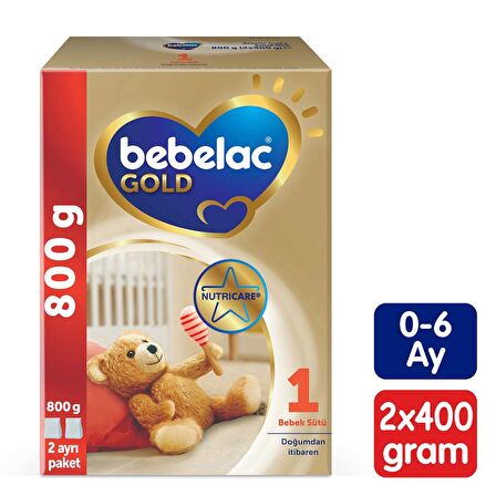 Bebelac Gold 1 Bebek Sütü 800 gr