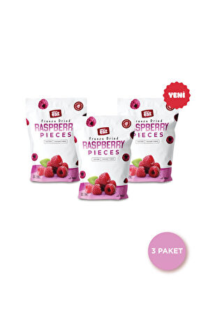 Frambuaz Kuru Meyve Cipsi 20 G X 3 Adet Dondurularak Kurutulmuş Meyve