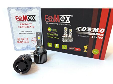 FEMEX Cosmo Plus H15 Far Ampulu CSP D-FORCE Chipset Led Xenon Led Headlight