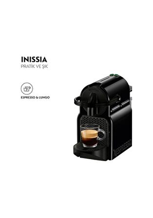 Nespresso D40 Siyah Espresso Makinesi