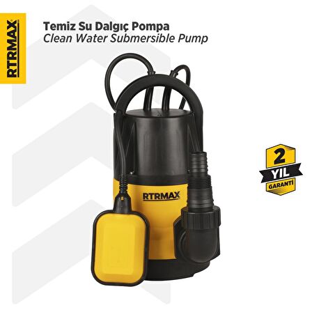 Rtrmax RTM814 Temiz Su Dalgıç Pompa 400W 