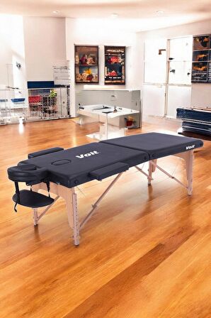 Voit 55003 Siyah Çanta Tipi Lux Masaj Masası