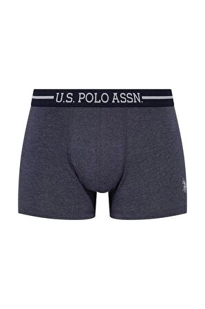 U.S. Polo Assn. Erkek 3 Lü Boxer Set Lacivert