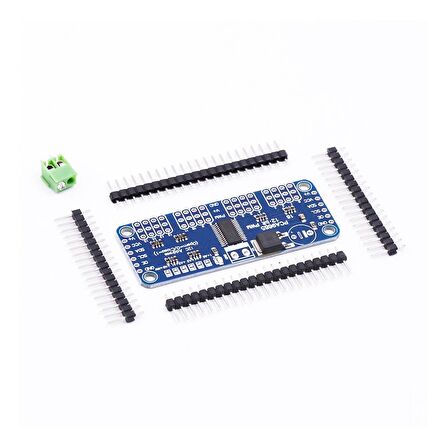 DIY KIT 16 Kanal 12 bit PWM I2C Haberleşmeli Servo Sürücü - PCA9685