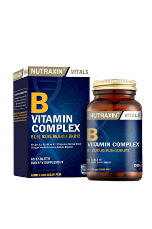B Vitamin Complex - B Vitamini Takviyesi 60 Tablet