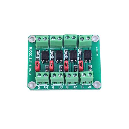 PC817 4 Kanal Optokuplör İzolasyon İçin Modül