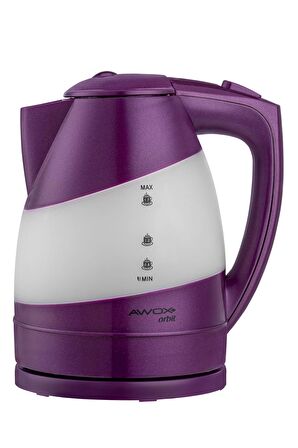 Awox Orbit Gizli Rezistanslı Kettle Mürdüm