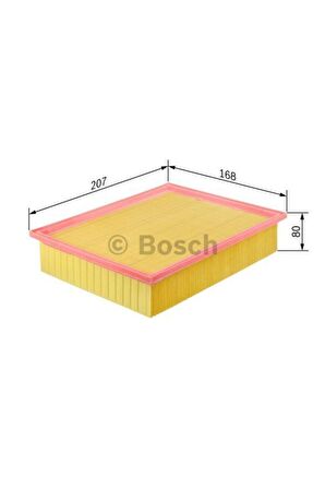 Bosch-1987429182 Hava Filtresi Partner 1996 - 1.9 D Kasım...
