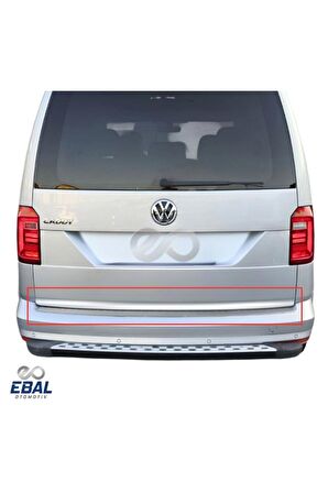 VW Caddy Krom Bagaj Alt Çıtası 2015 Üzeri Paslanmaz Çelik