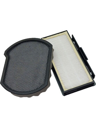 srfn ticaret Bosch Uyumlu Süpürge Hepa ve Toz Haznesi Filtresi Seti