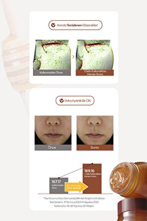 Kuru ve Cansız Ciltlere Arı Poleni İçerikli Nemlendirici Peeling Maske Bee Pollen Honey Mask (130ml)