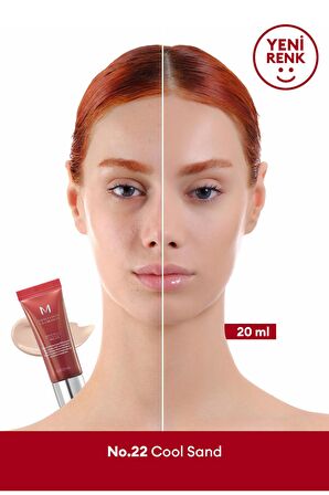 Mükemmel Kapatıcılık Sunan Çok Fonksiyonlu M Perfect Cover BB Cream Ex SPF42 PA+++ No.22 (20ml)