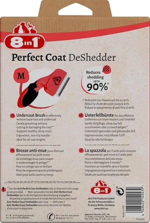8in1 Perfect Coat Köpekler İçin Tarak Medium