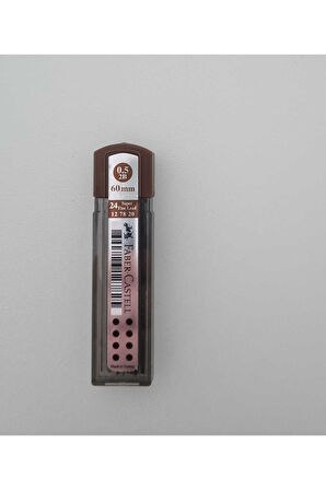 Super Fine Min. 0.5 (2B) 60mm Kurşun Kalem Ucu (6 Adet)