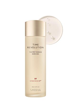 Cilde Aydınlık Görünüm Kazandıran Yaşlanma Karşıtı Esans Time Revolution The First Essence Enriched