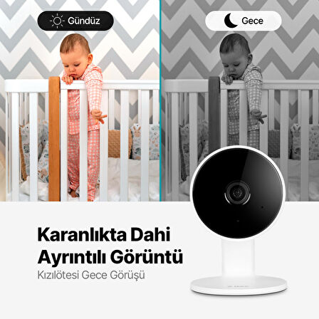 ttec Wizi Full HD Tak Çalıştır Wi-Fi Akıllı Kamera