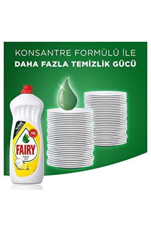 Fairy Limon Bulaşık Deterjanı 6x650ml Fırsat Paketi