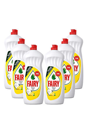 Fairy Limon Bulaşık Deterjanı 6x650ml Fırsat Paketi