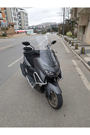 Falcon Cmax 155 Siperlik Ön Cam 2023 2024 Model 65cm Şeffaf Renkli 4mm ORTA BOYLU CAM