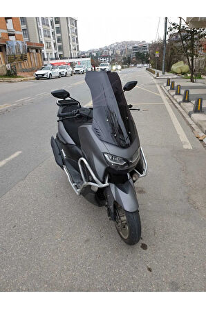 Falcon Cmax 155 Siperlik Ön Cam 2023 2024 Model 65cm Siyah Renkli 4mm ORTA BOYLU CAM