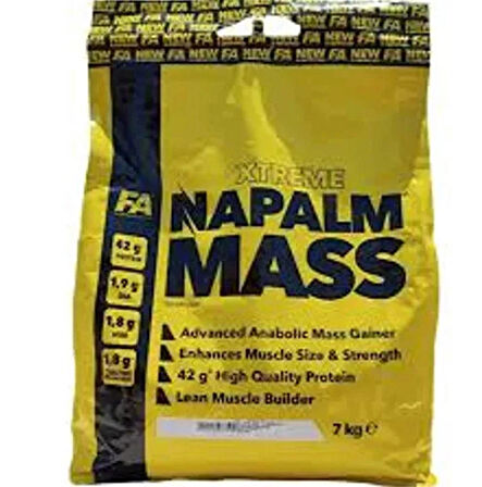 FA Nutrition Xtreme Napalm Mass Gainer Karbonhidrat tozu 7kg