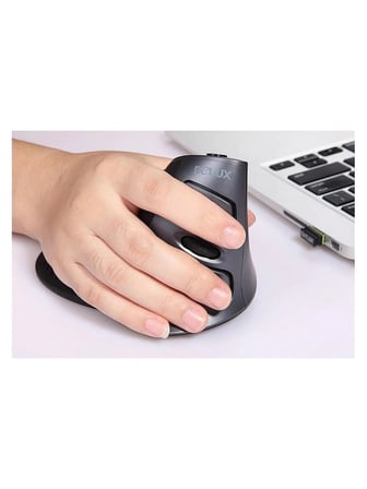 Luve Store DELUX M618GX Ergonomik Dikey Kablosuz Mouse
