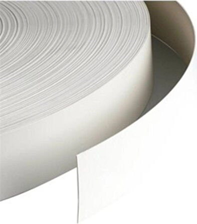 ütü ile yapışan kenar bant beyaz 50mt