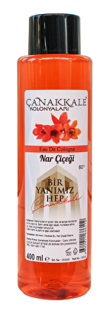 Nar Çiçeği Kolonyası - 400 Ml - (pet Şişe)