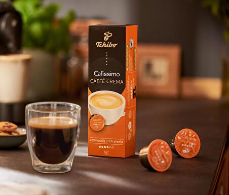Tchibo Caffe Crema Rich Aroma 10'lu Kapsül Kahve