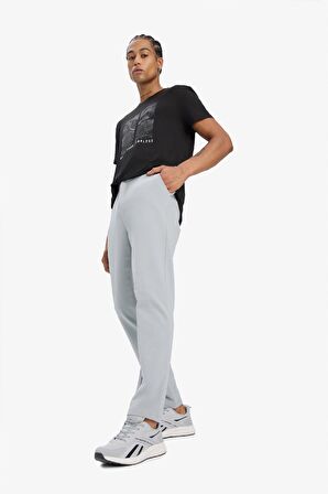 DeFactoFit Slim Fit Dar Kesim Esnek Multifonksiyonel Çift Cepli Standart Paça Sporcu Jogger D7808AX25SPGR454