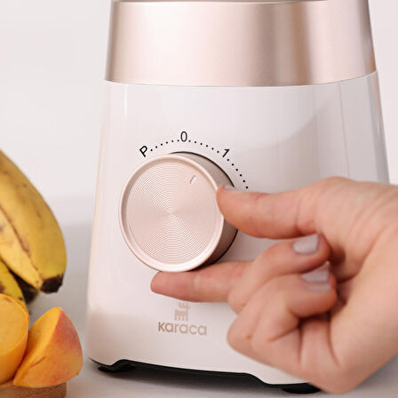 Karaca Multiblend Smoothie Blender Krem 1000w