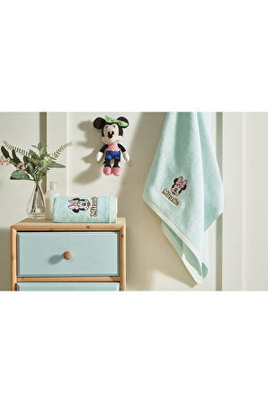 Özdilek Minnie Mouse Heart Disney Lisanslı 2'Li Havlu Set