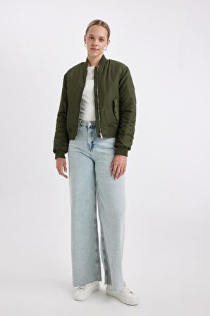 DeFacto Kolej Yaka Bomber Ceket Mont C1616AX24AUKH461