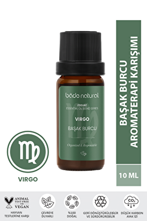 Bade Natural Başak Burcu Aromaterapi Karışımı 10 ml