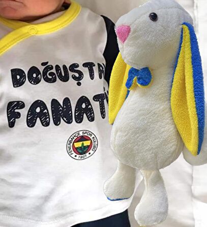 Uyku Arkadaşım PAPYONLU Uzun Kulak Bunny Peluş Tavşan 65 cm